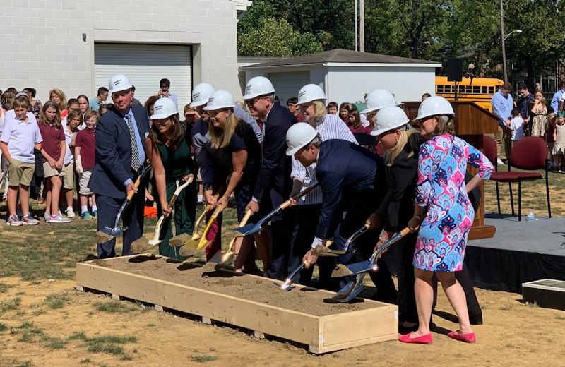Sept. 17 groundbreaking ceremonies, photos courtesy of Murray Associates