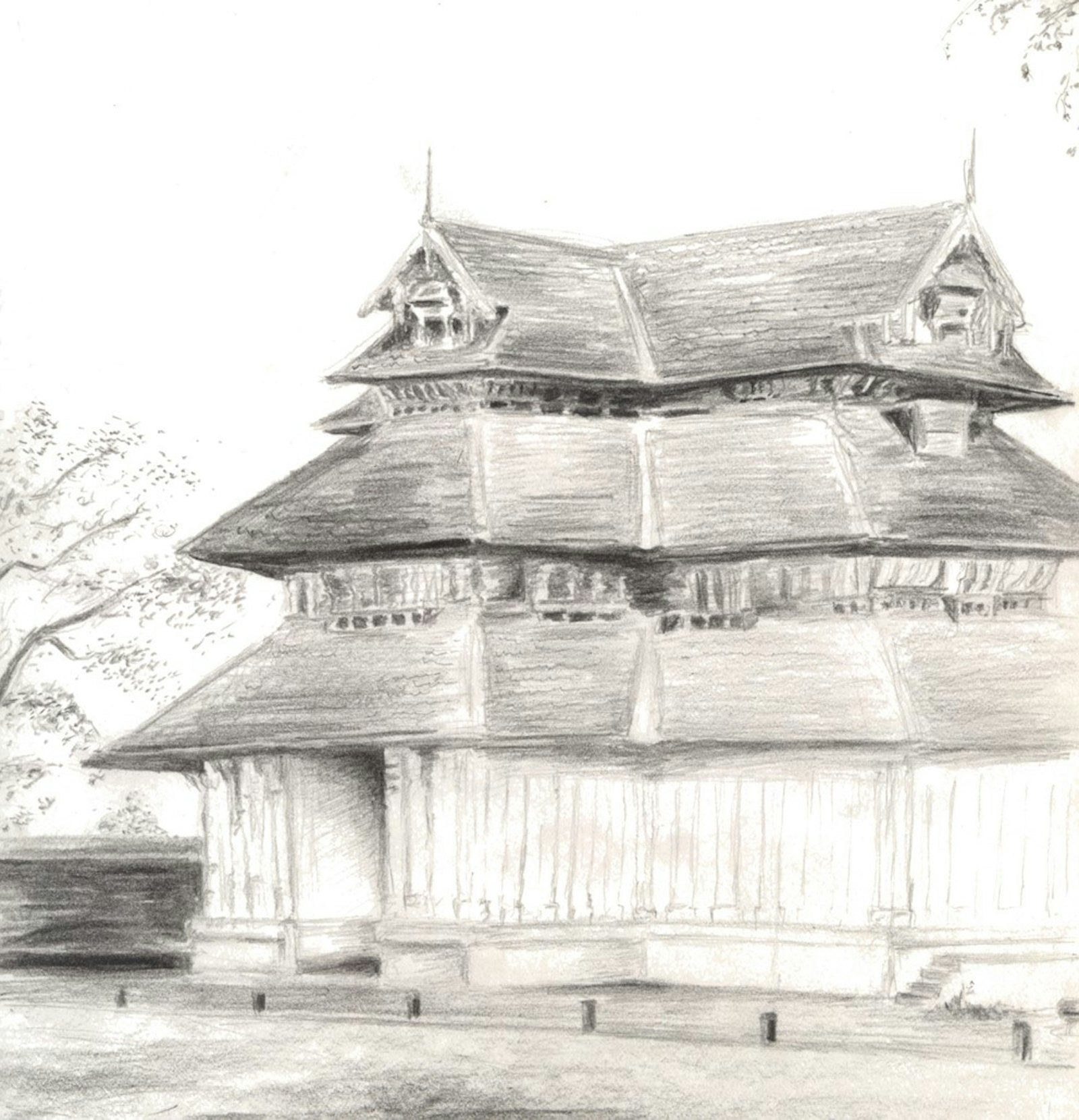 Kerala traditional architecture elements