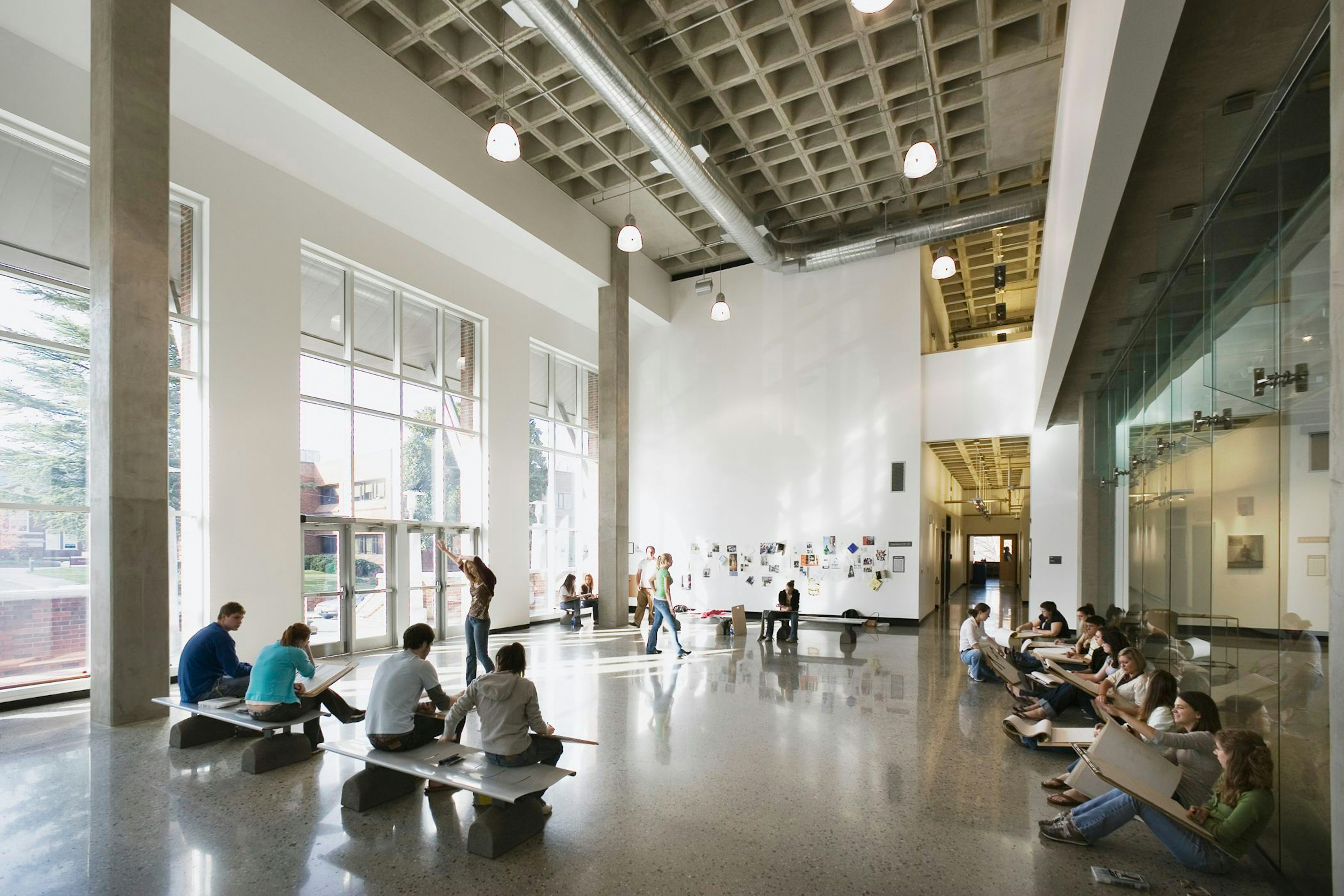 Maud Gatewood Studio Arts Building Centerbrook Architects & Planners
