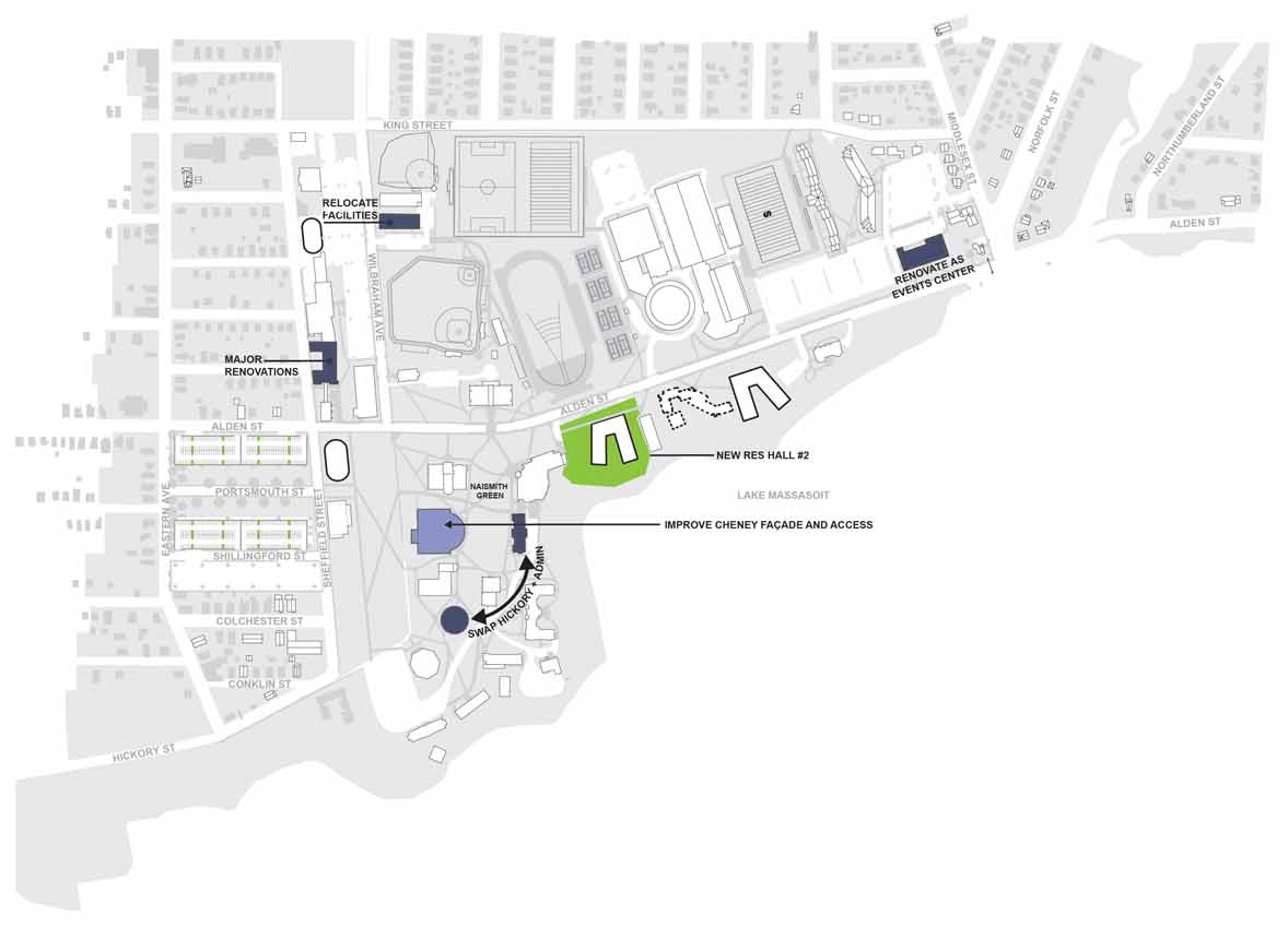 Springfield College - Campus Master Plan | Centerbrook Architects ...